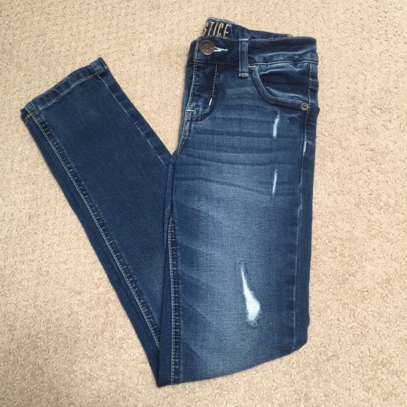 Justice Other - Justice Mid Rise Super Skinny Jeans, Size 10 Slim